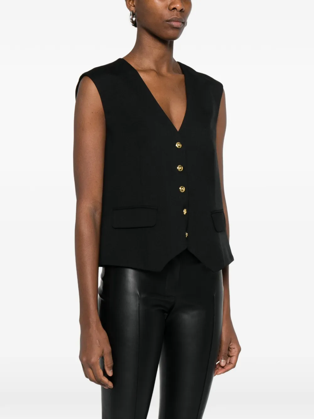 PINKO Ketchup gilet Zwart