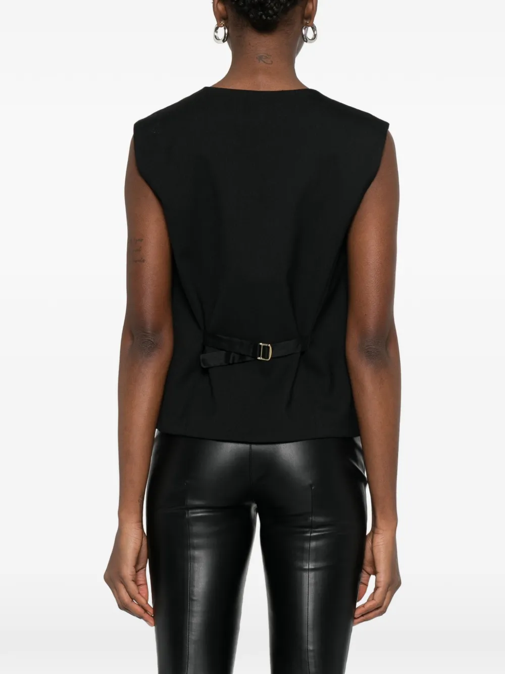 PINKO Ketchup gilet Zwart