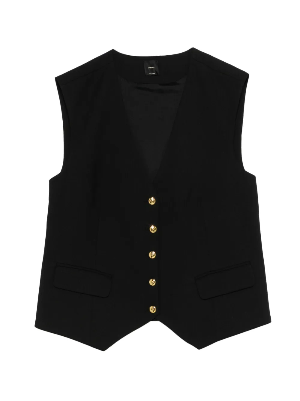 PINKO Ketchup gilet - Nero