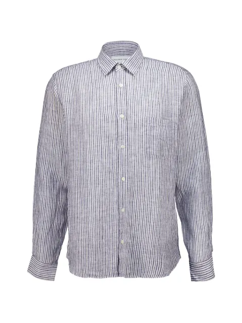 Frescobol Carioca Telles striped linen shirt