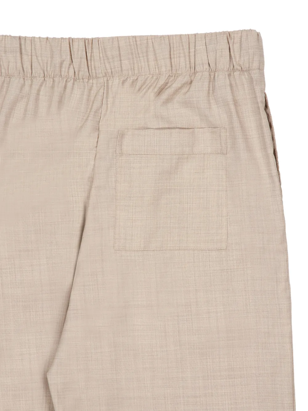 Frescobol Carioca Luan broek van tropische wol Beige