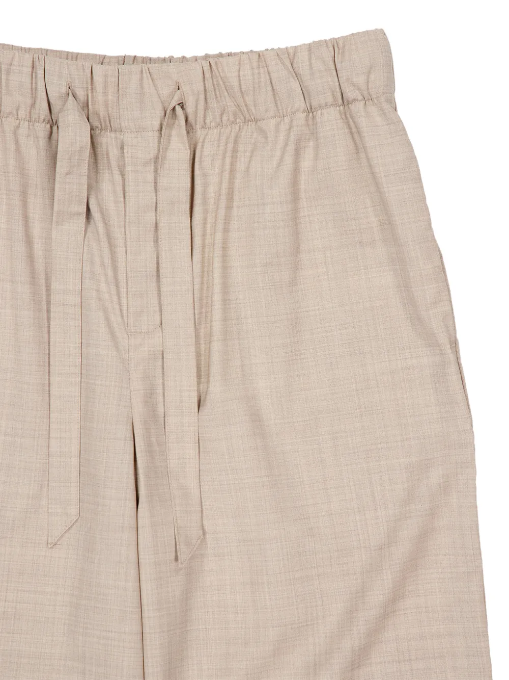 Frescobol Carioca Luan broek van tropische wol Beige
