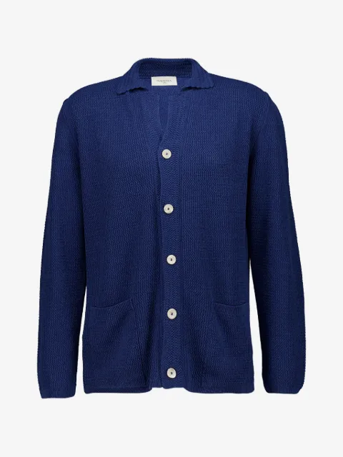 Piacenza Cashmere chamarra tejida texturizada