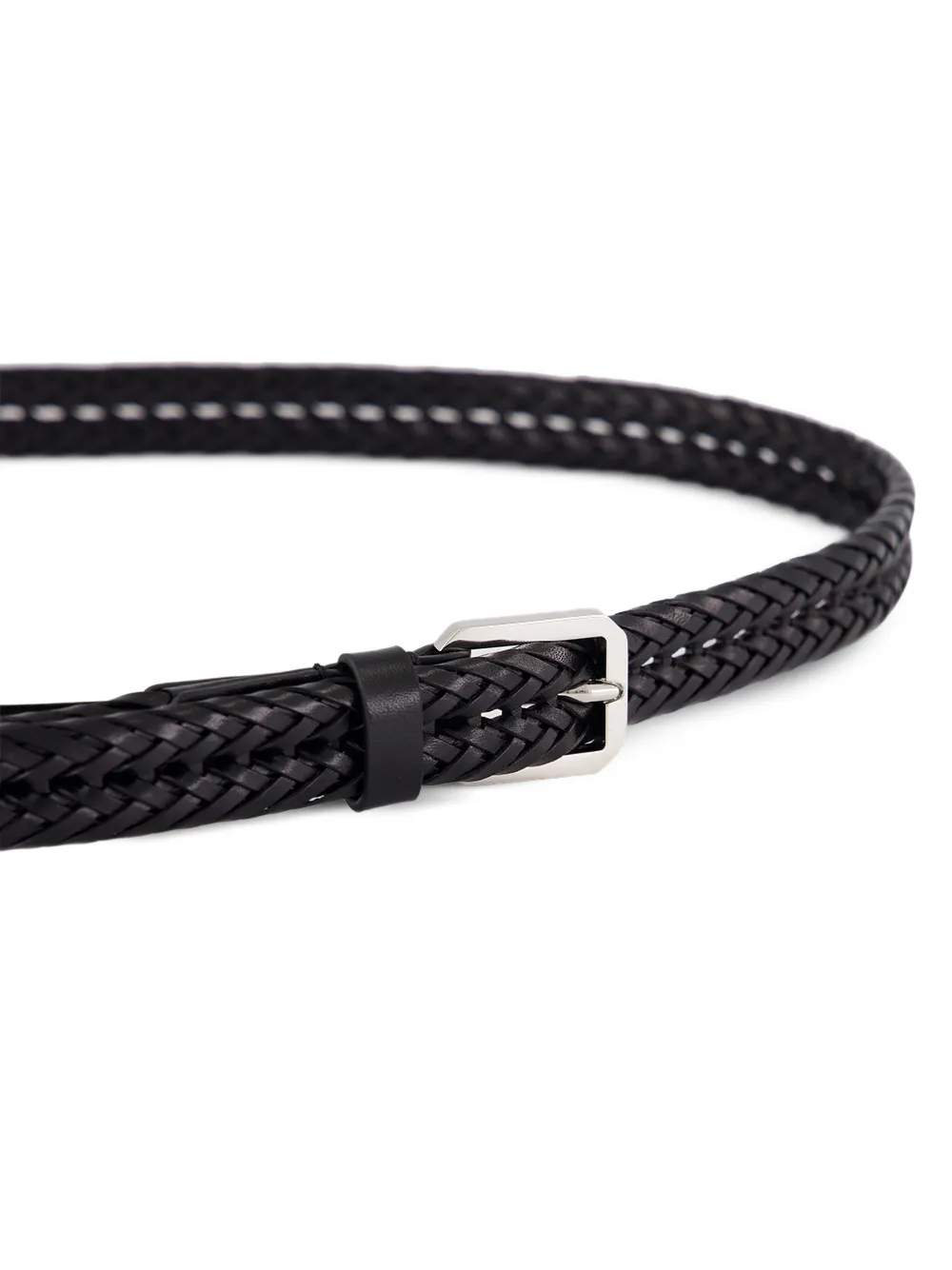 TOM FORD Gevlochten riem Zwart