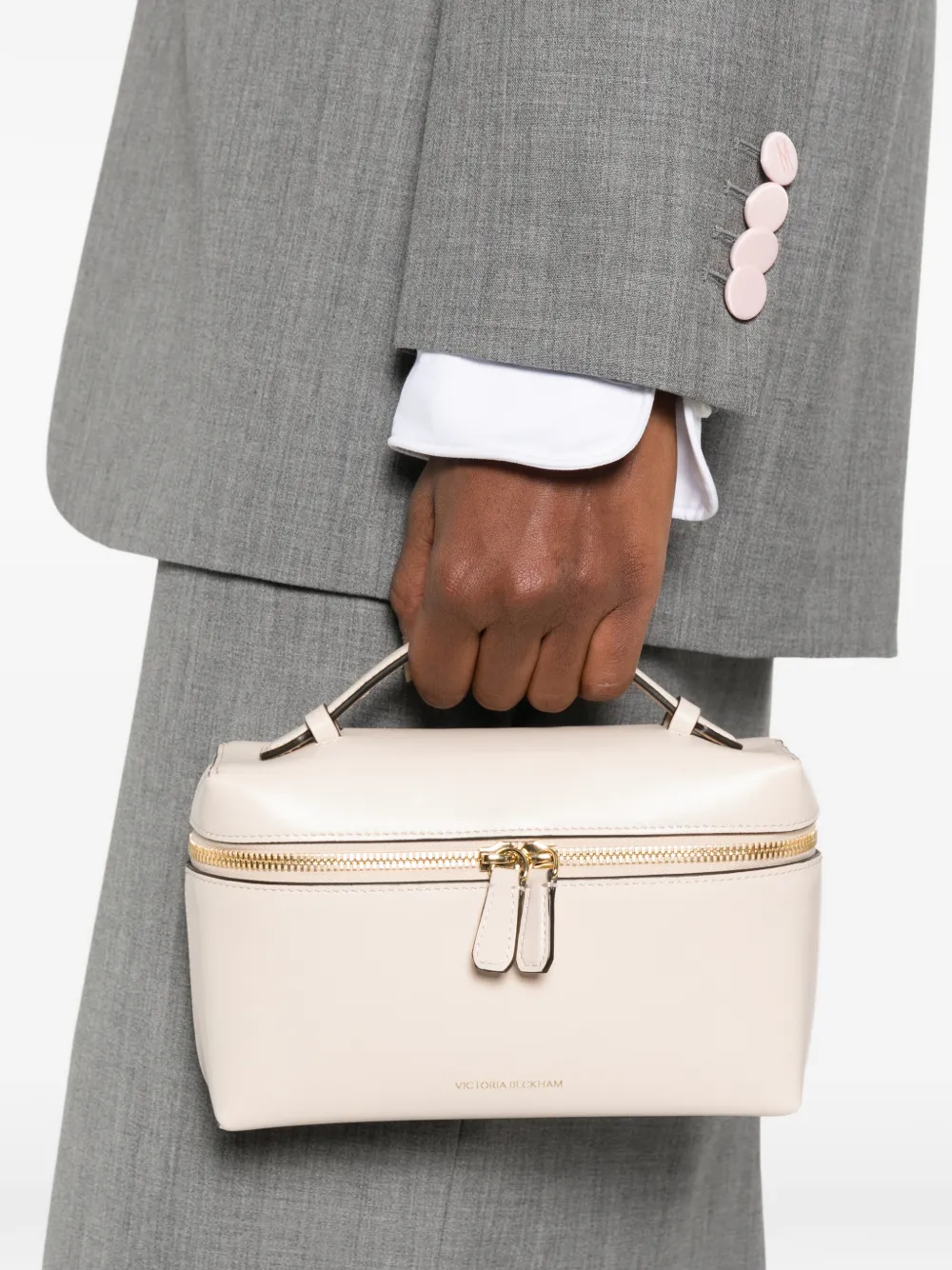  Victoria Beckham Vanity Zip-fastening Mini Bag - Pink 