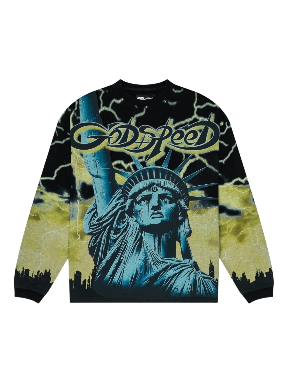 GODSPEED long-sleeve sweater | Black | Image 1