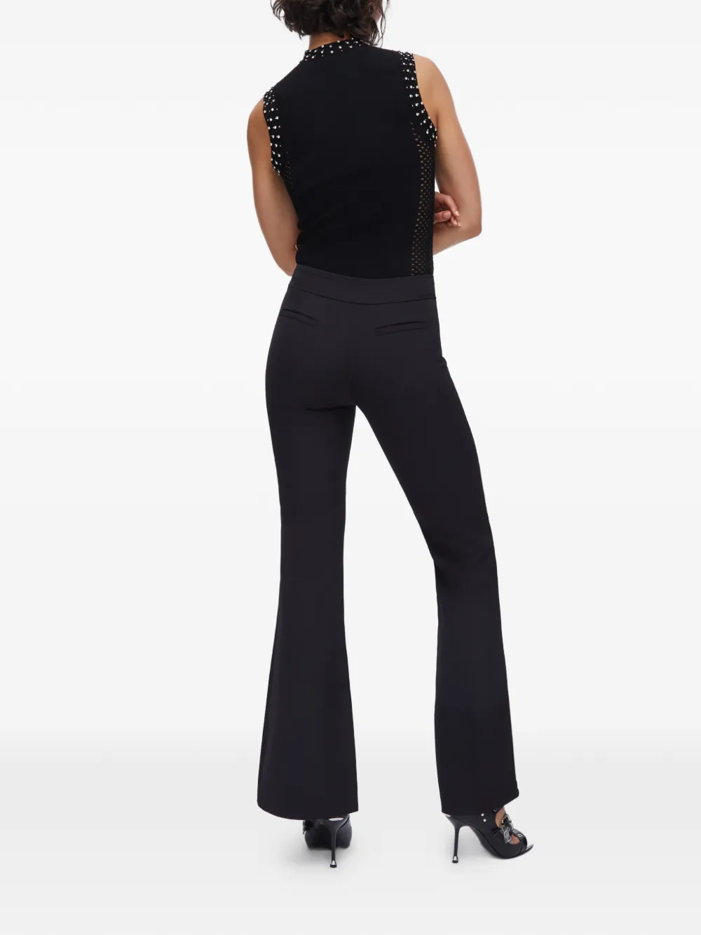 LIU JO Flared broek Zwart