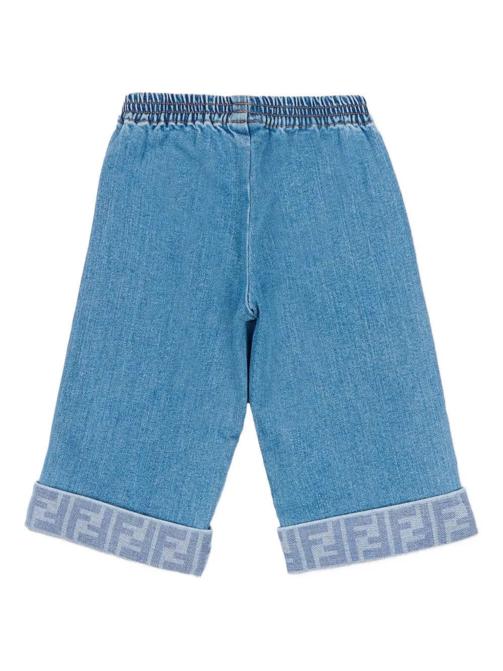 Fendi Kids Calça com cós elástico | Calça jeans | Image 2