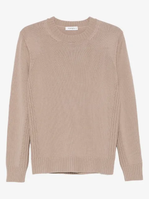 Kangra ribbed-trim crew-neck sweater