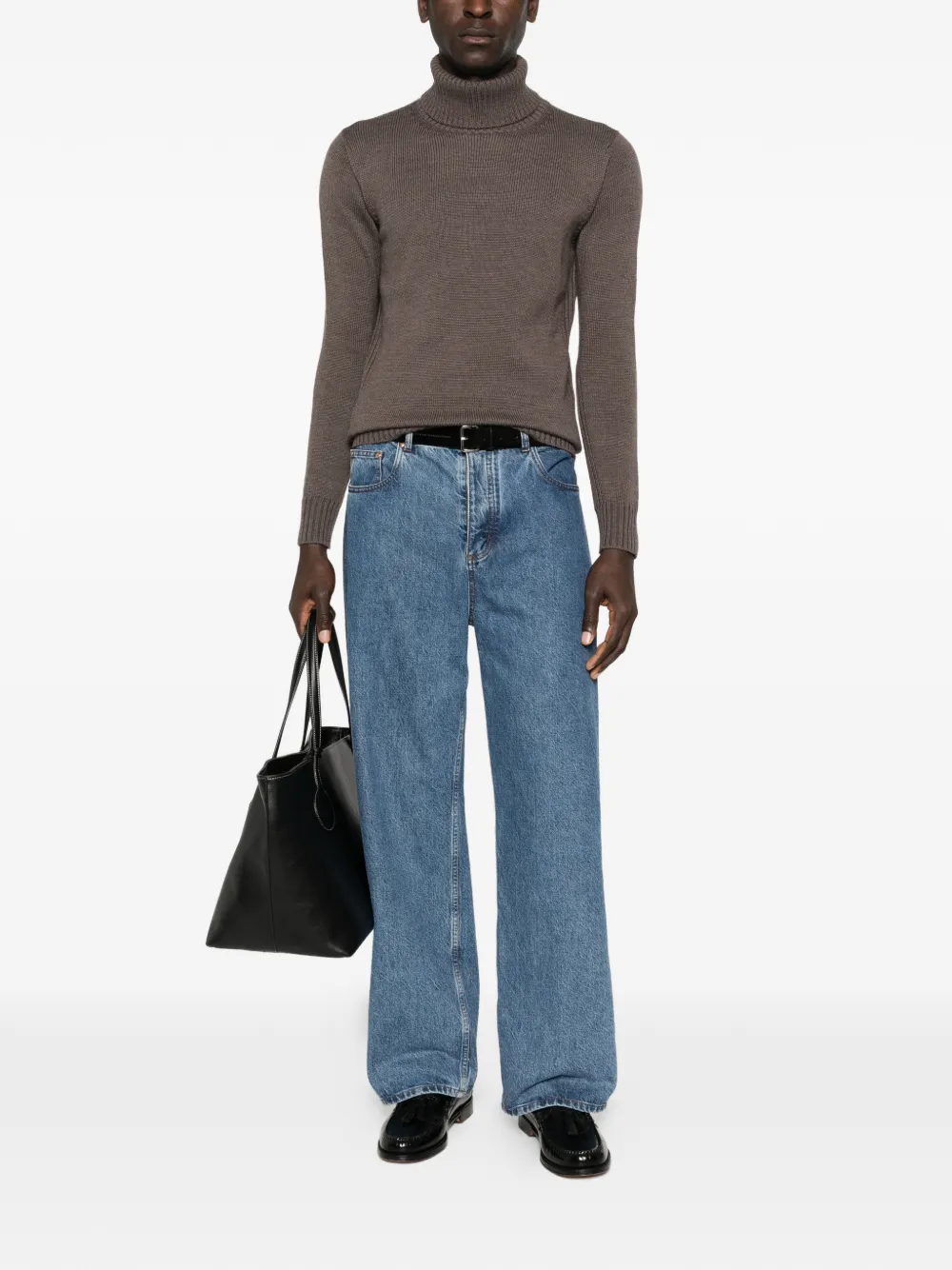 Kangra Gebreide coltrui - Bruin