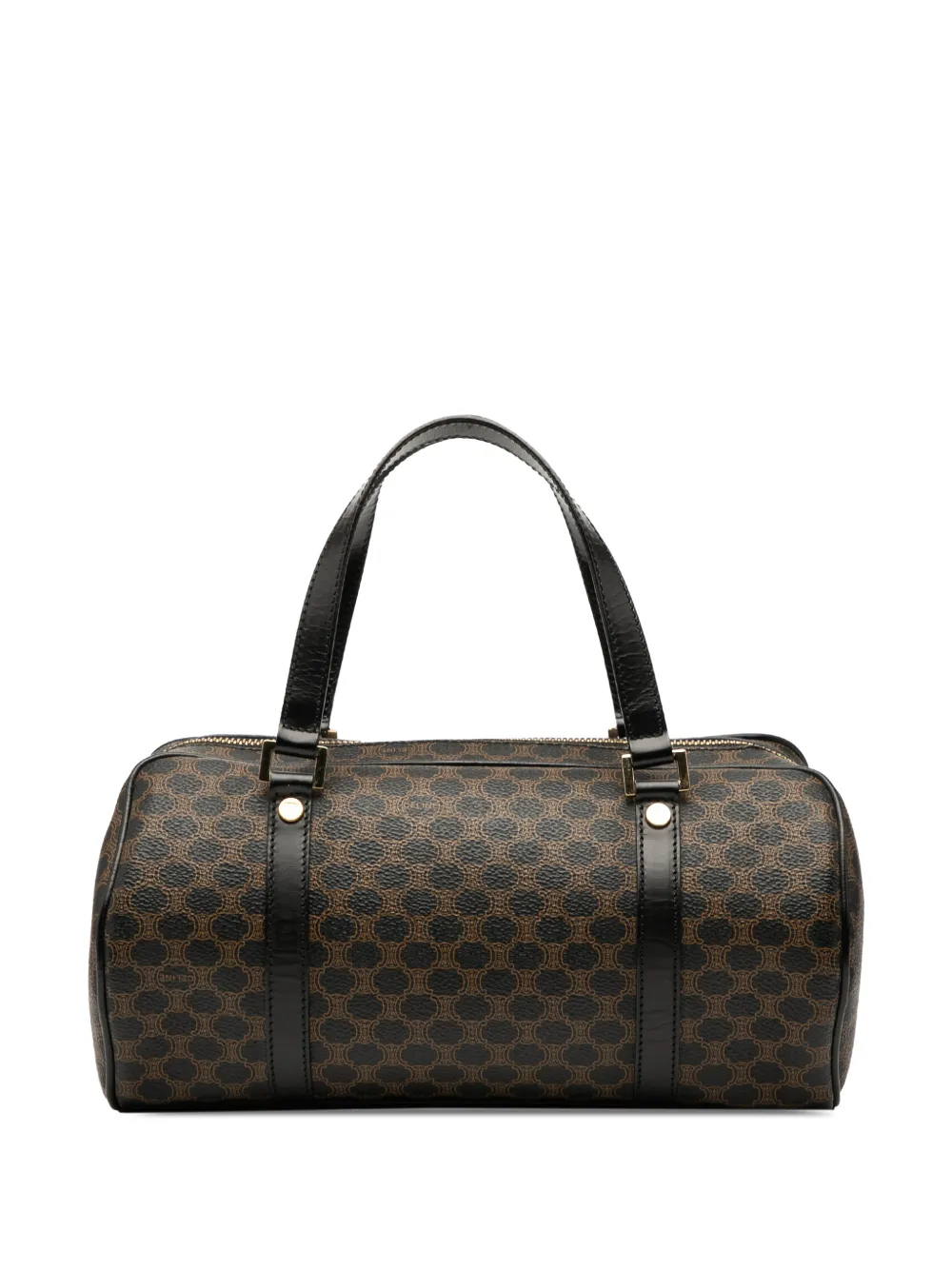 Celine Pre-Owned 2012 Macadam Coated Canvas handbag | Brown | Image 1