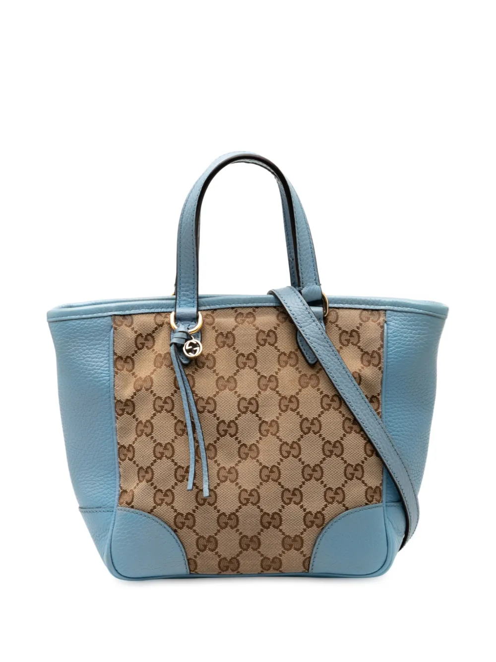 Gucci Pre-Owned Borsa a tracolla Bree piccola in tela GG 2000-2015 - Blu