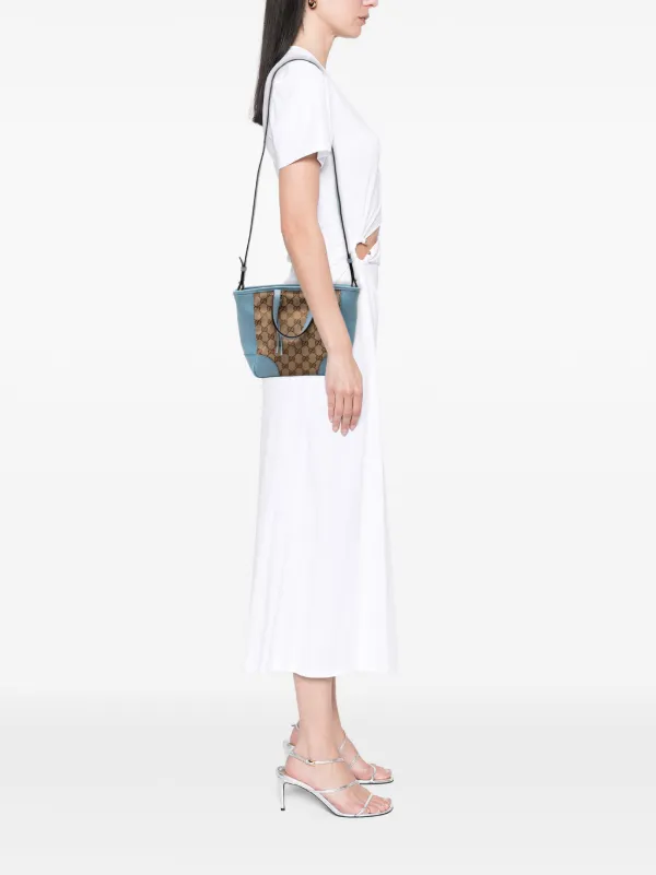 Gucci Pre-Owned 2000-2015 スモール GGキャンバス ブリー サッチェル