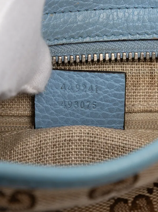 Gucci Pre-Owned 2000-2015 スモール GGキャンバス ブリー サッチェル