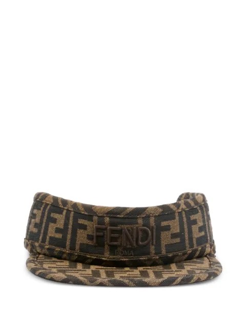 Fendi Kids ff-motif visor hat