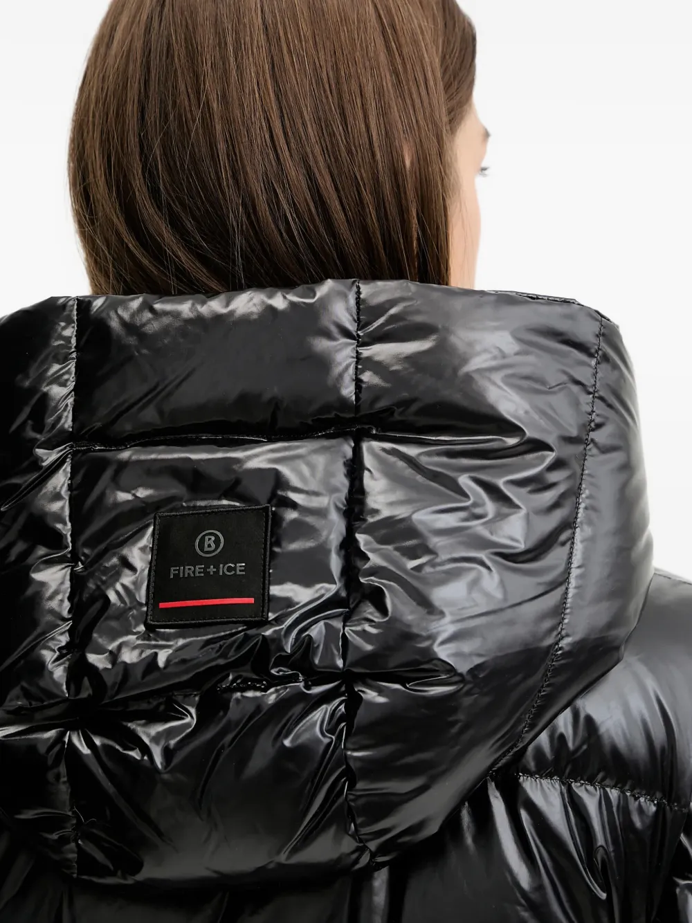 BOGNER FIRE+ICE Donsjack met capuchon Zwart