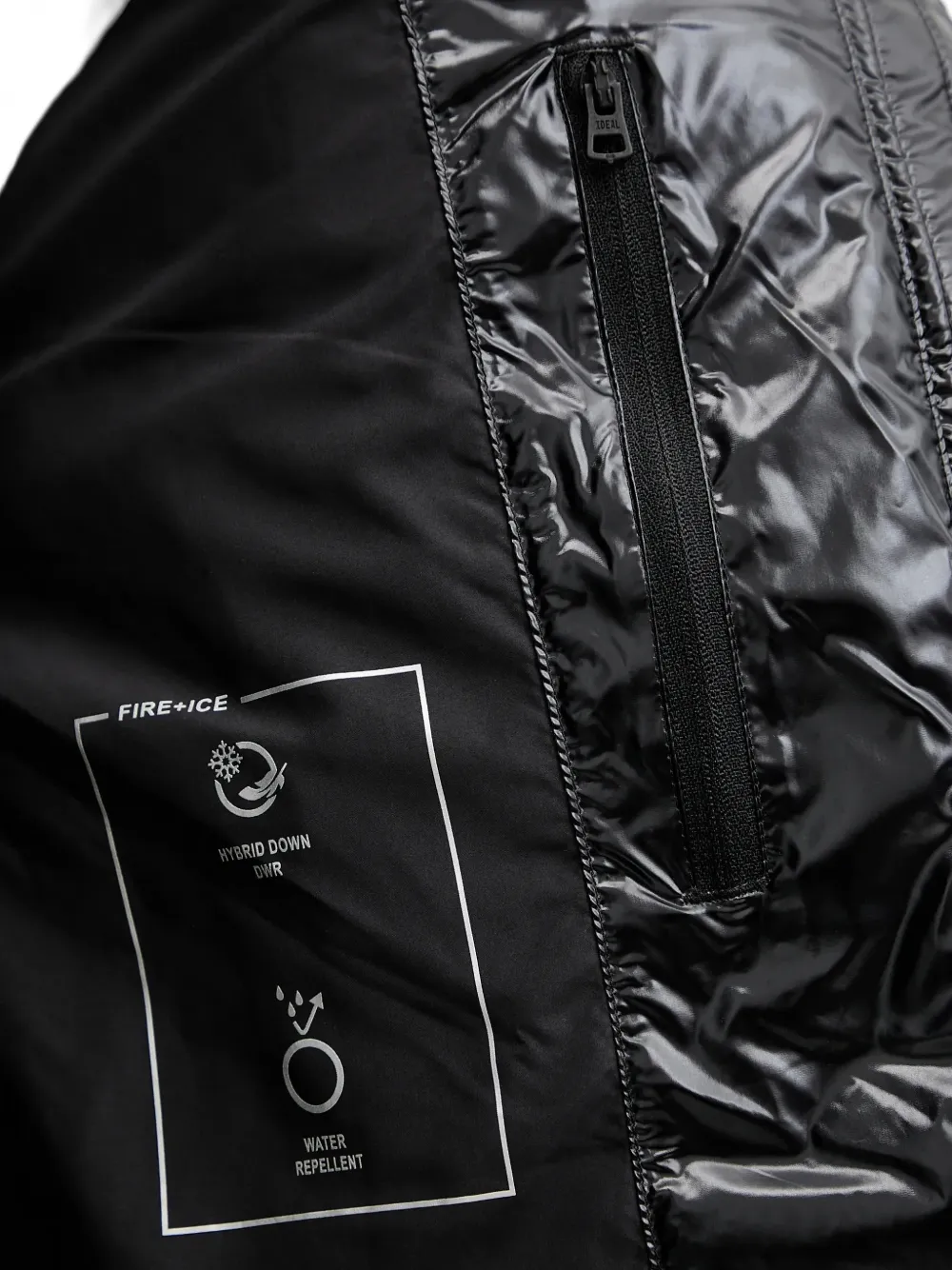 BOGNER FIRE+ICE Donsjack met capuchon Zwart
