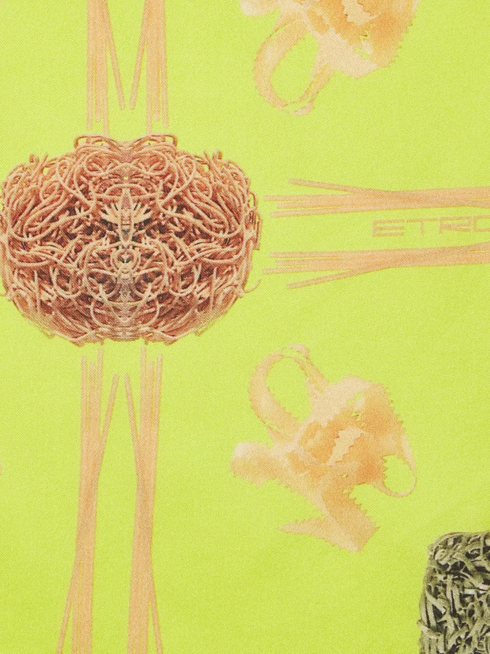 Etro Pre-Owned print pocket square | Image 2