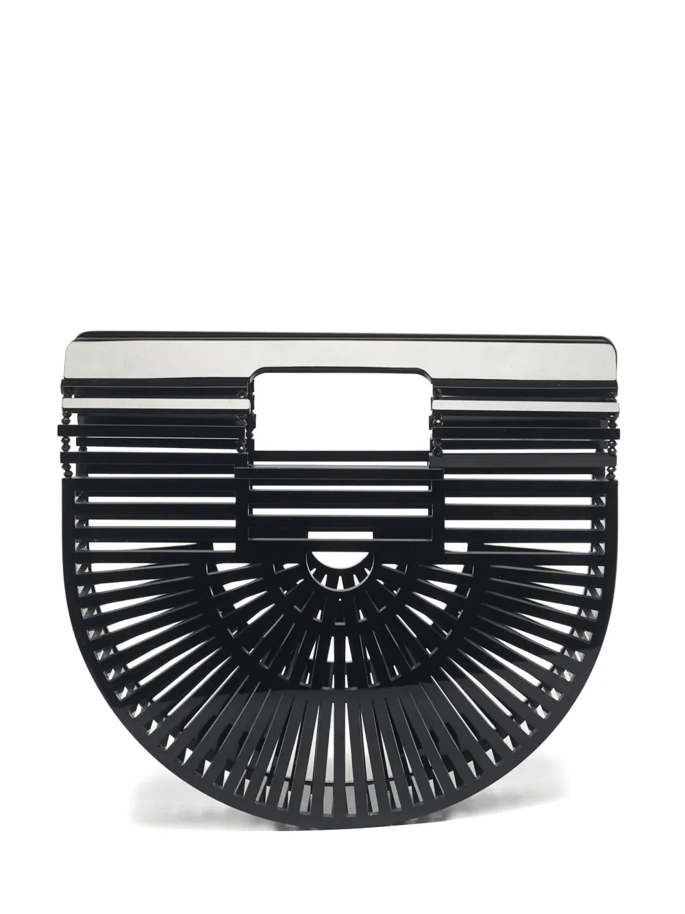 Cult Gaia Ark semi-circular clutch bag - Nero