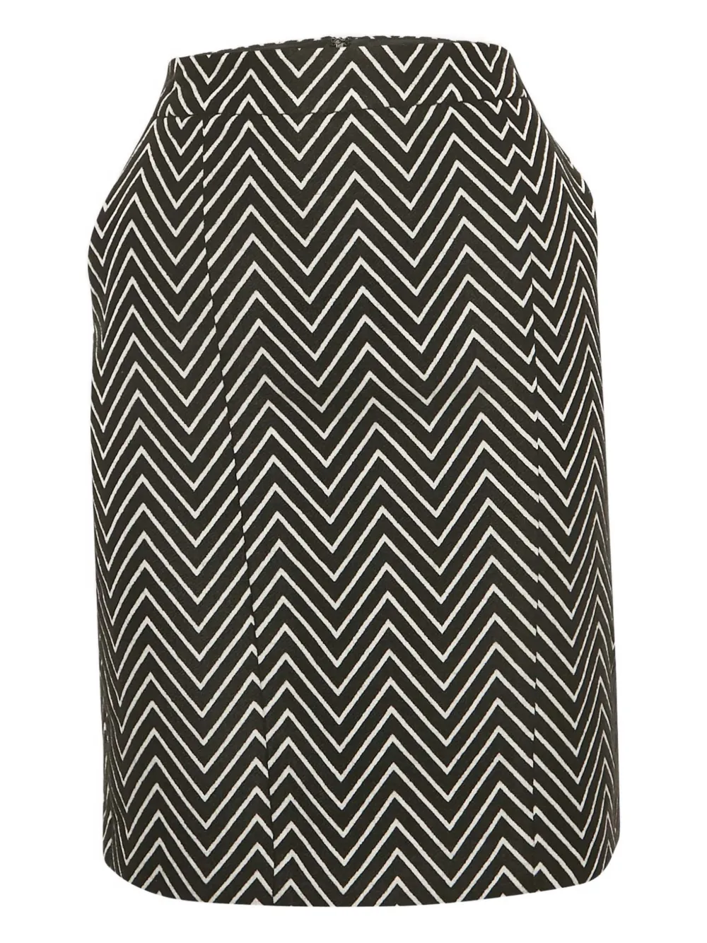 MAX&Co. chevron midi skirt | negro | Image 1