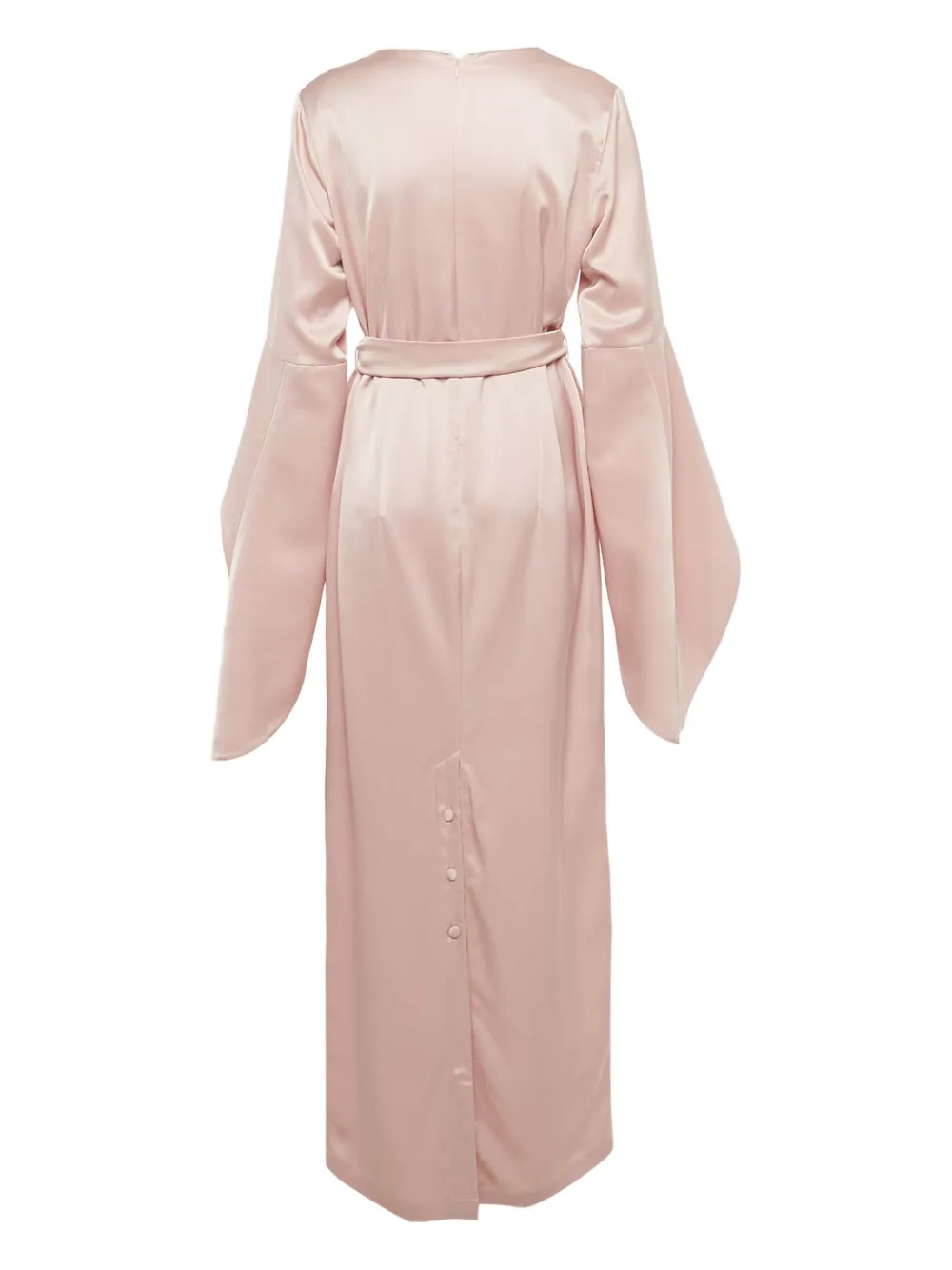 Baruni belted maxi dress - Roze