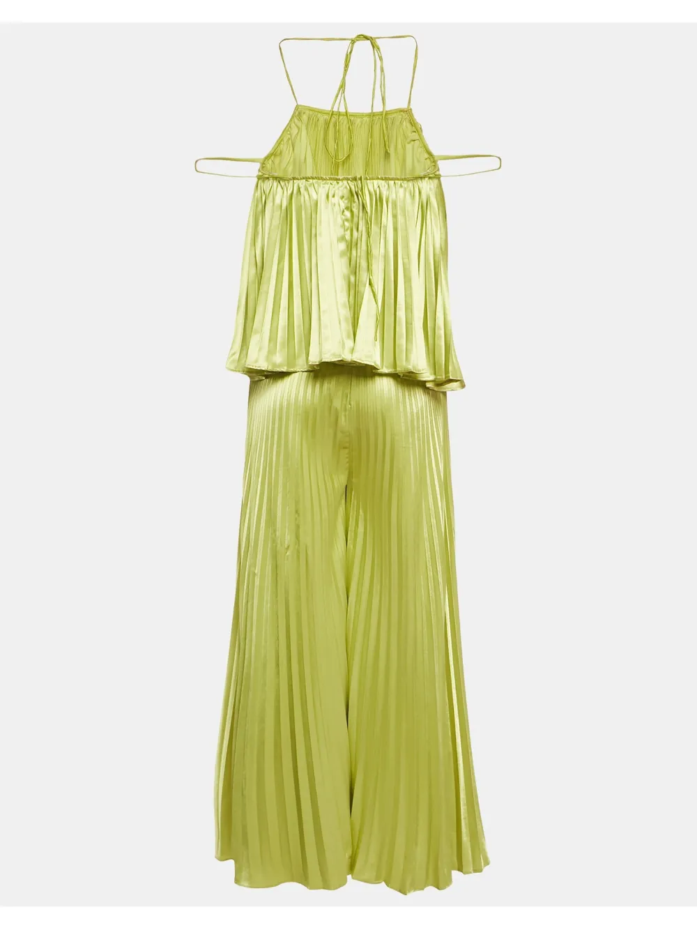 L'IDÉE satin pleated set | Image 2