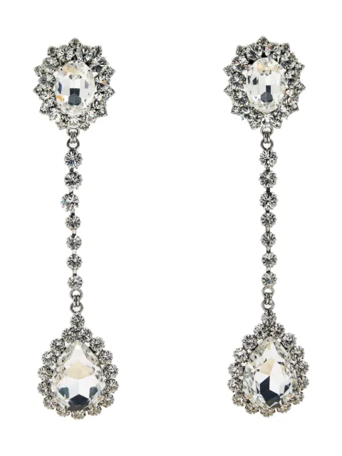 Alessandra Rich crystal drop earrings