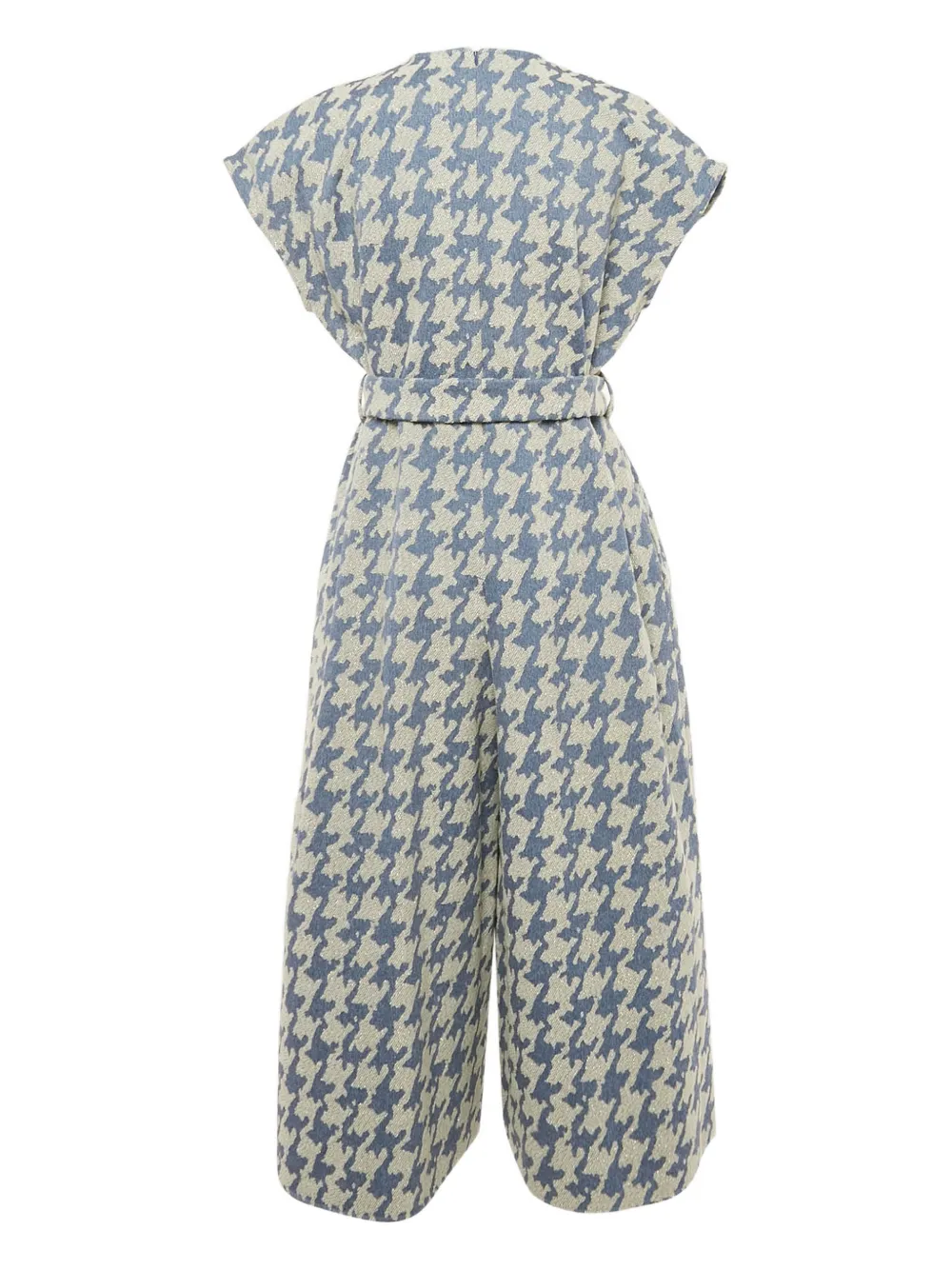 Poca & Poca houndstooth belted jumpsuit | Image 2