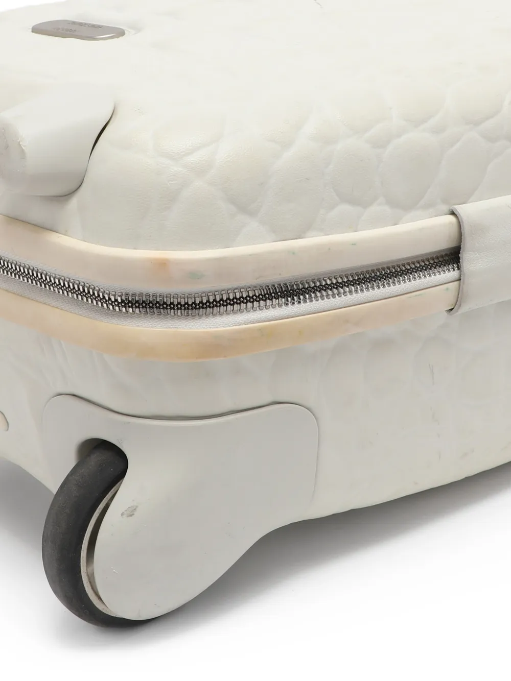 Alexander McQueen Pre-Owned x Samsonite crocodile-embossed Luggage