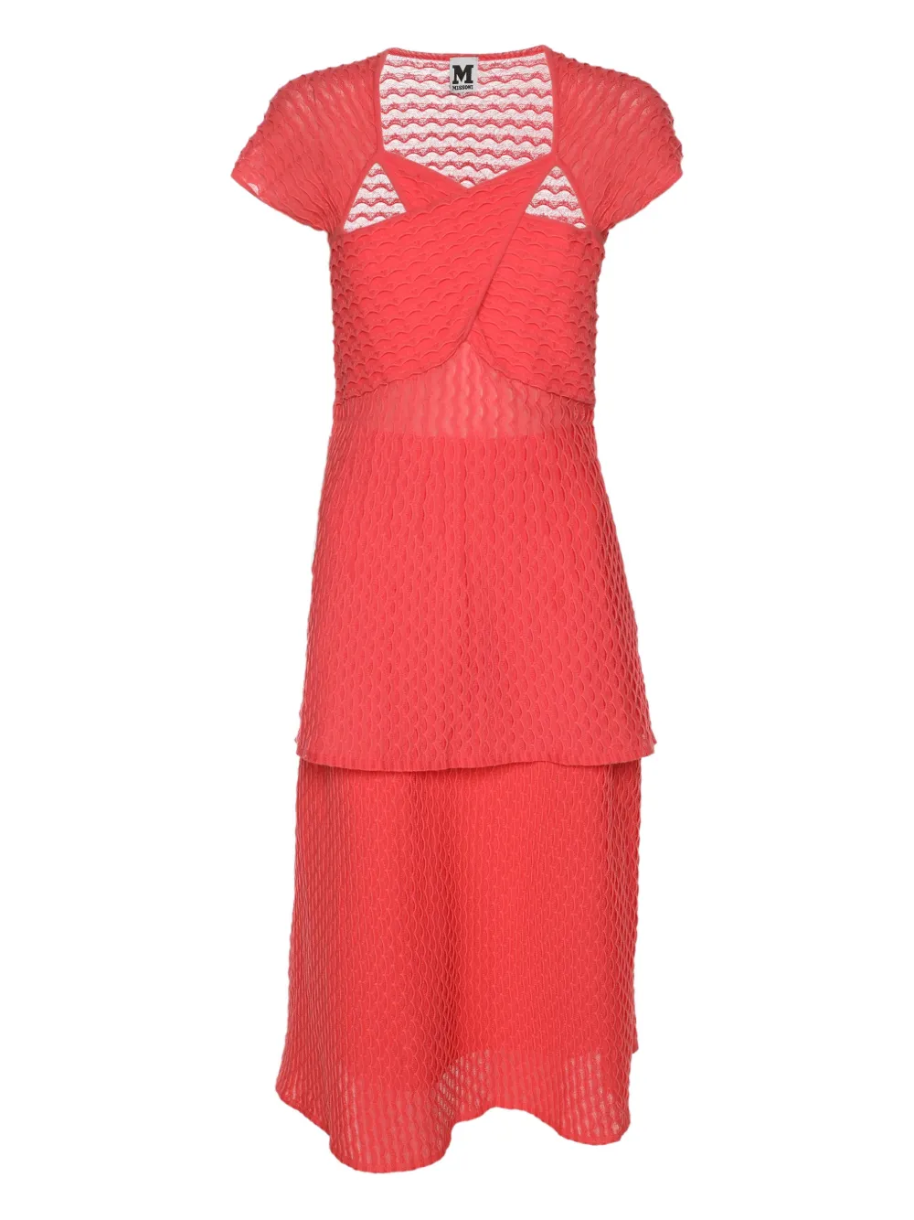 Missoni Pre-Owned Rock-Set mit Cut-Out - Rot