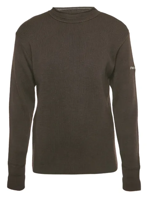 Stone Island ribbed-knit sweater