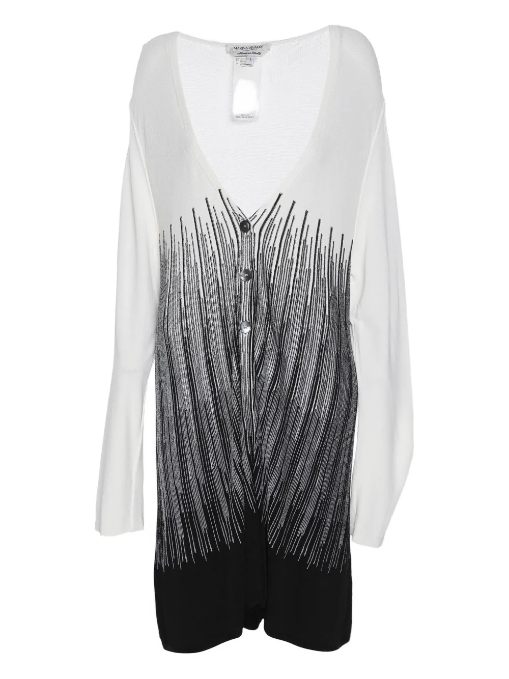 adidas by 424 Cardigan con bottoni - Bianco