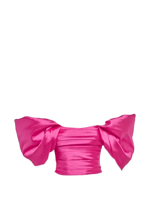 ROZIE CORSETS top transparente con hombros descubiertos