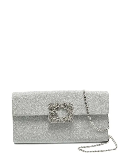 Roger Vivier Vintage glitter clutch bag