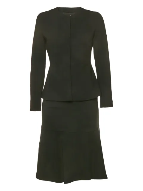 Max Mara crepe skirt suit