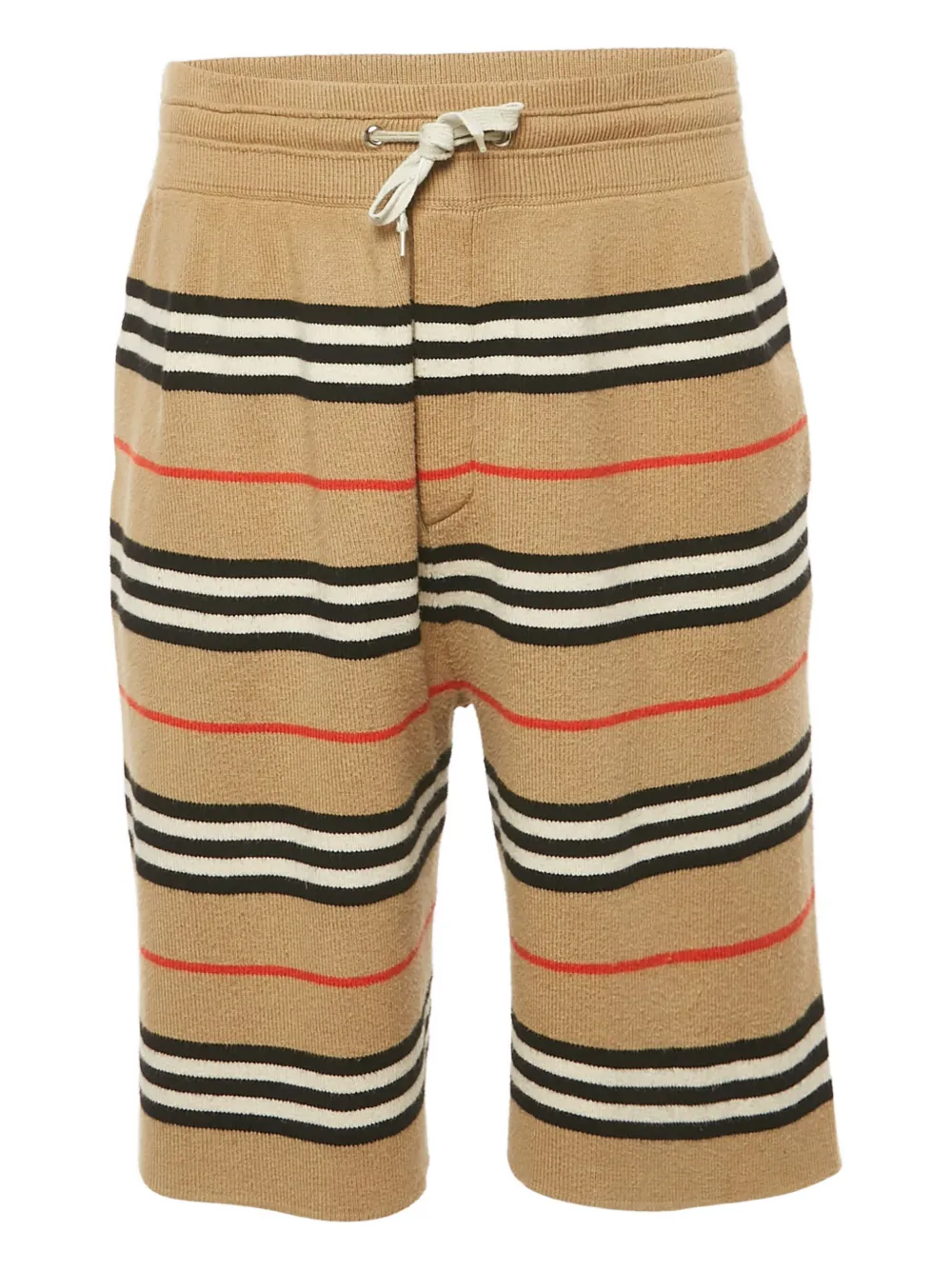 Burberry Pre-Owned Kenton striped drawstring shorts | Neutrals | Image 1