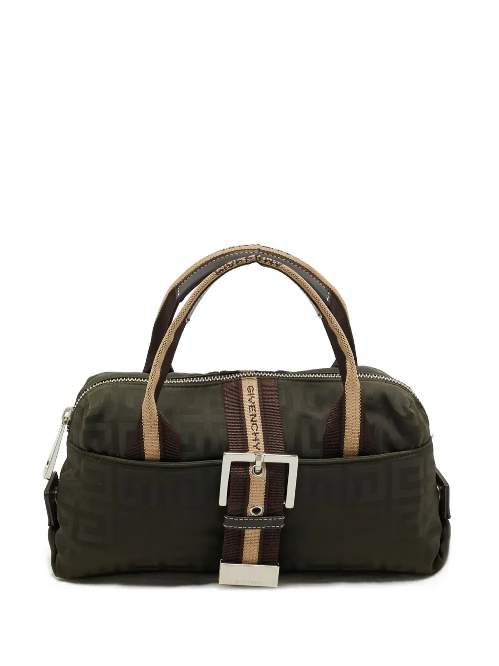 Givenchy Pre-Owned monogram buckle tote bag - Verde