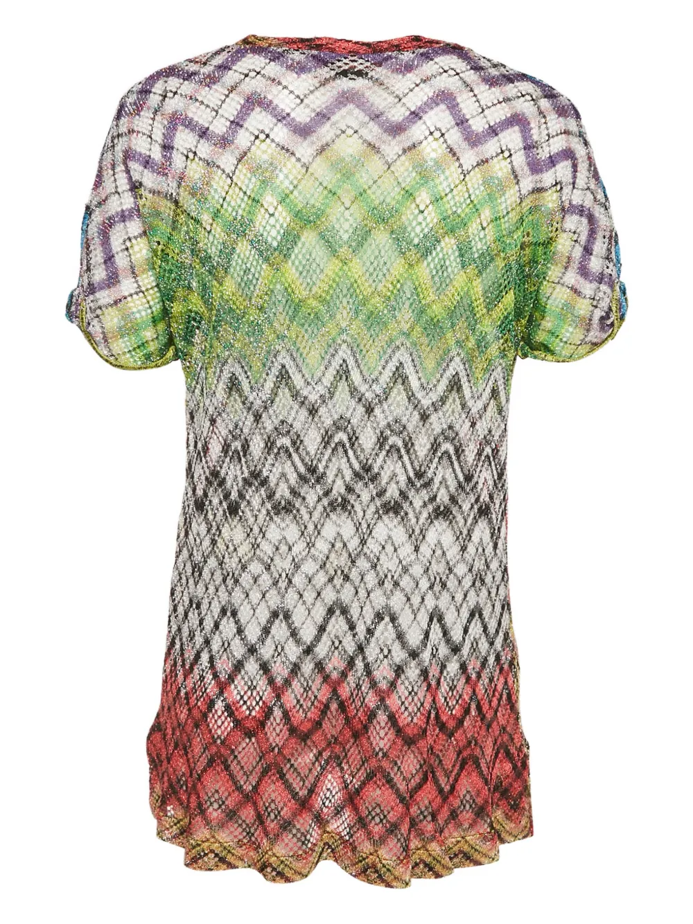 Missoni Pre-Owned zig-zag mini dress - Geel