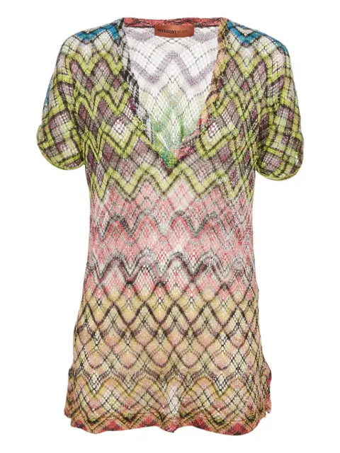 Missoni Pre-Owned zig-zag mini dress