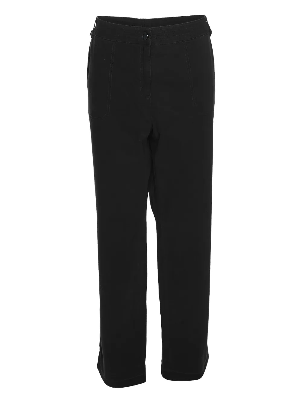 ELENA MIRO` Pantaloni in cotone - Nero