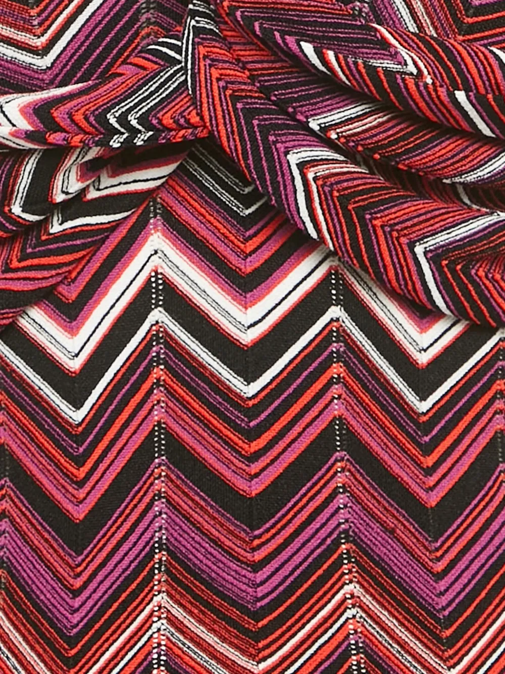 Missoni Pre-Owned zig-zag-pattern jumpsuit - Rood