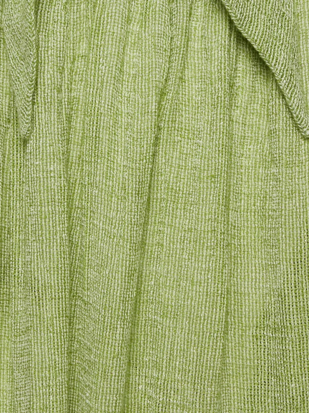 Lisa Marie Fernandez V-neck skirt set - Groen