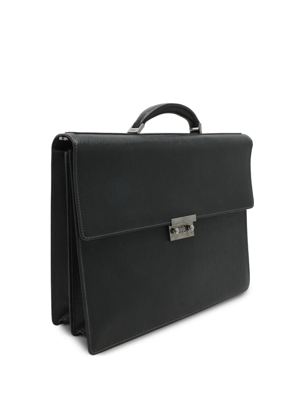 Ferragamo Pre-Owned Portadocumenti con manico - Nero