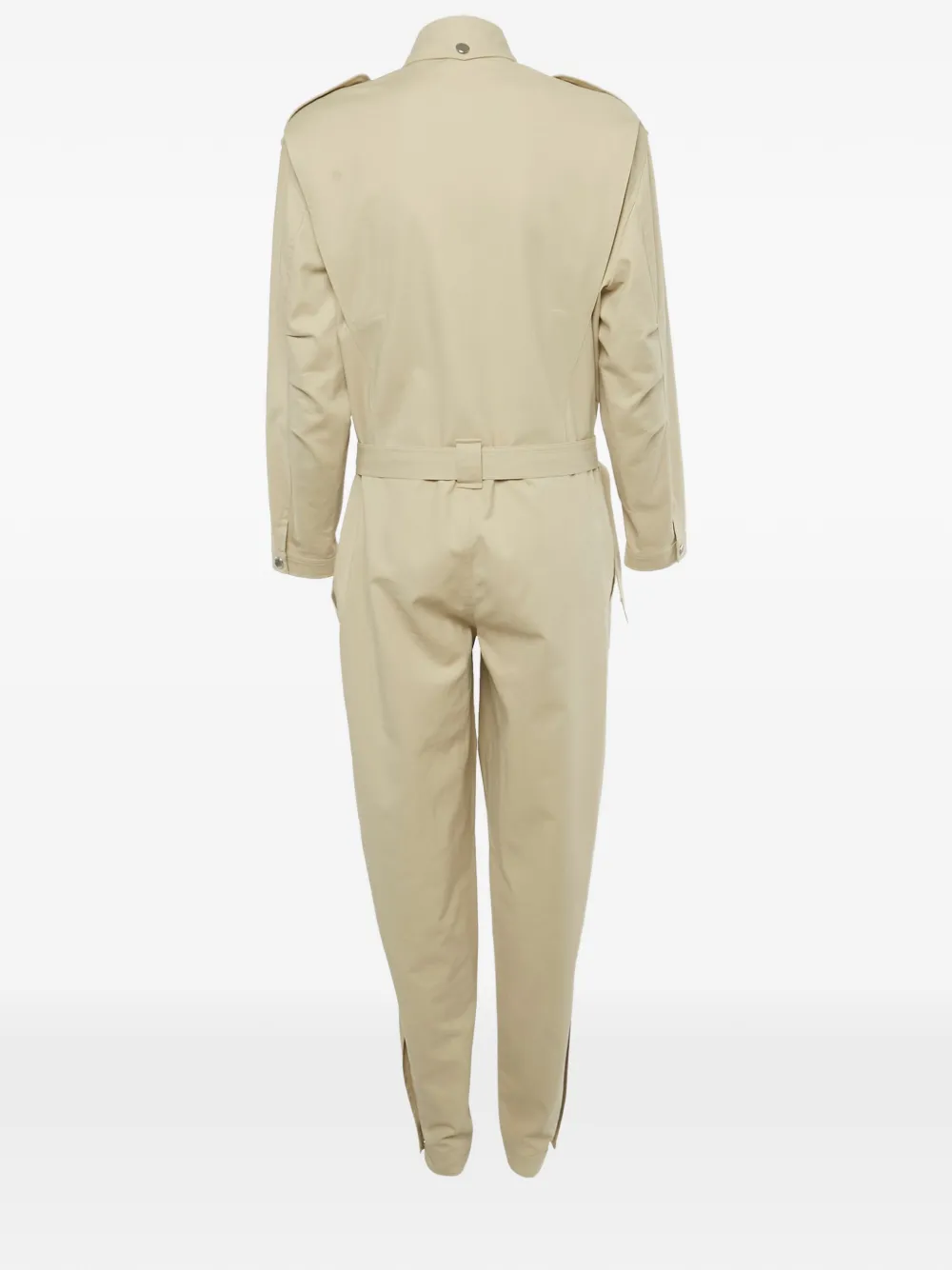 Barbara Bui belted-waist jumpsuit - Beige