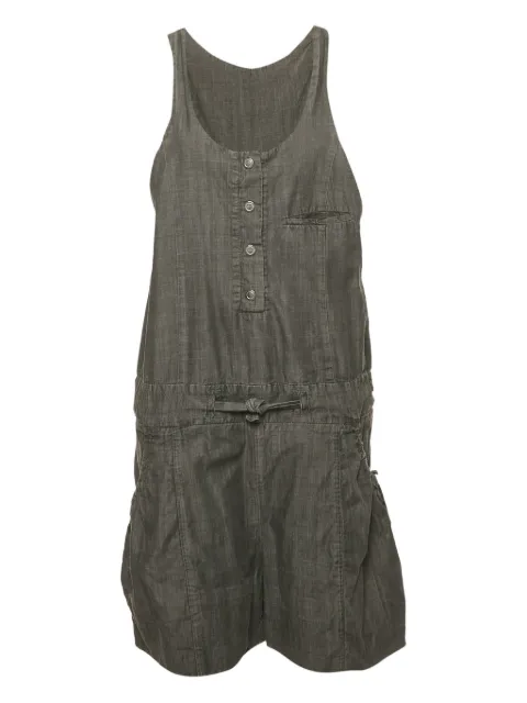 Chloé Pre-Owned button waist-tie dungaree