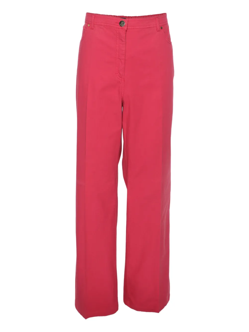 ELENA MIRO` Pantaloni con bottoni - Rosa