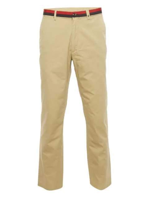 Carolina Herrera Vintage cotton trousers