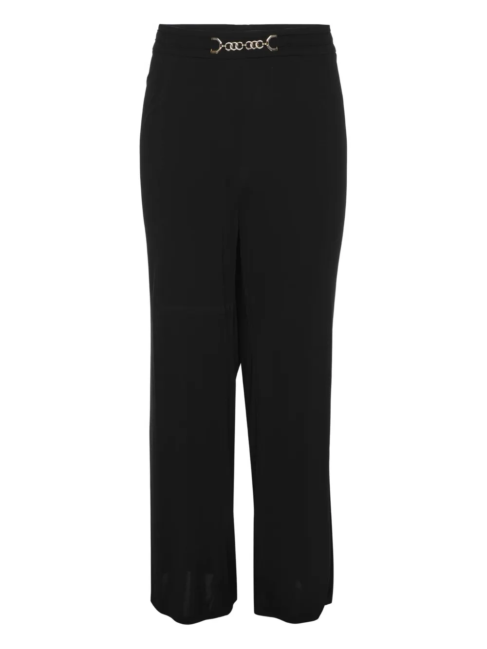 ELENA MIRO` Pantaloni con decorazione - Nero