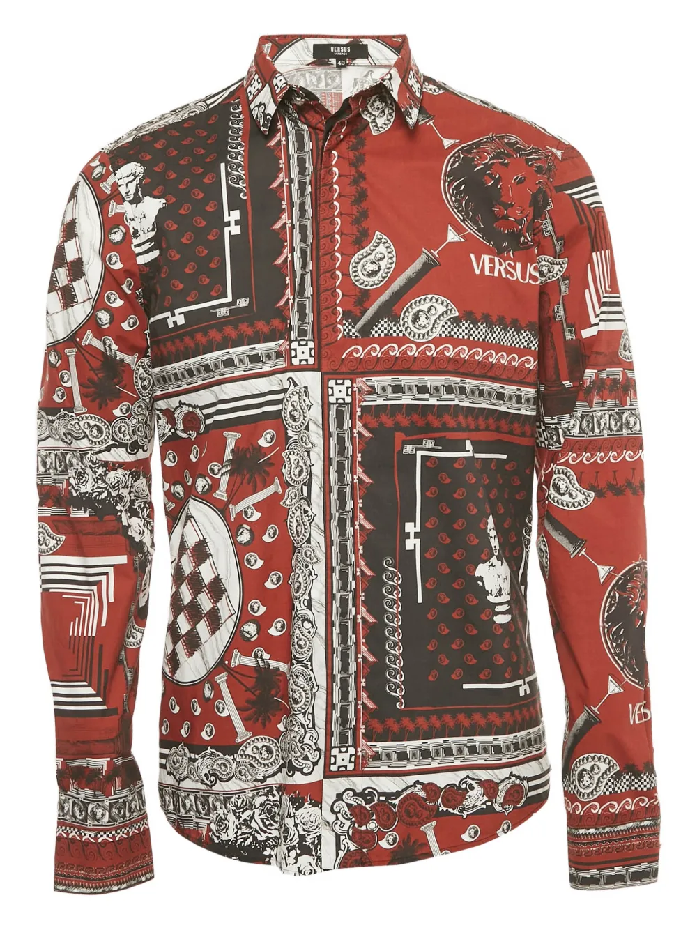 Versus Pre-Owned Hemd mit Print | Rot | Image 1