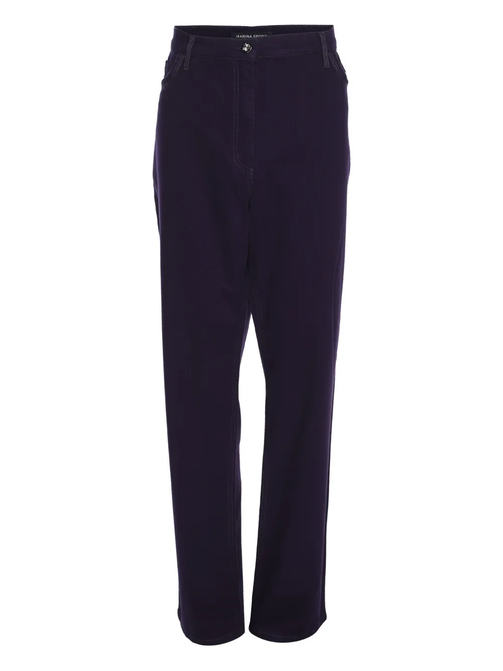 Marina Rinaldi Jeans con tasche - Viola